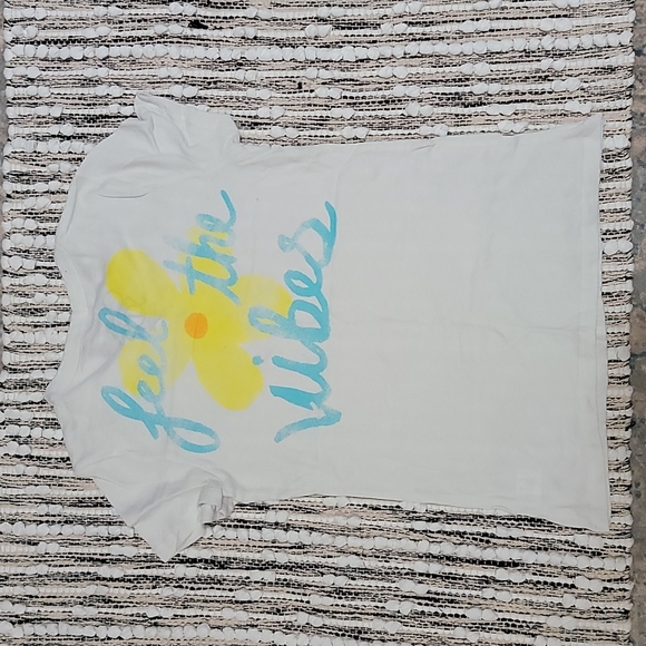 Chaser White Feel The Vibes Tee Size S - Picture 2 of 8